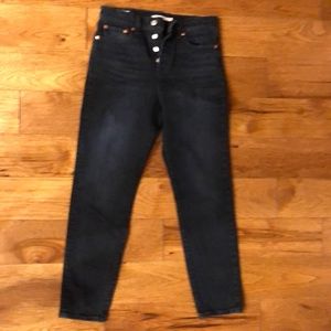 Levi wedgie straight fit jeans